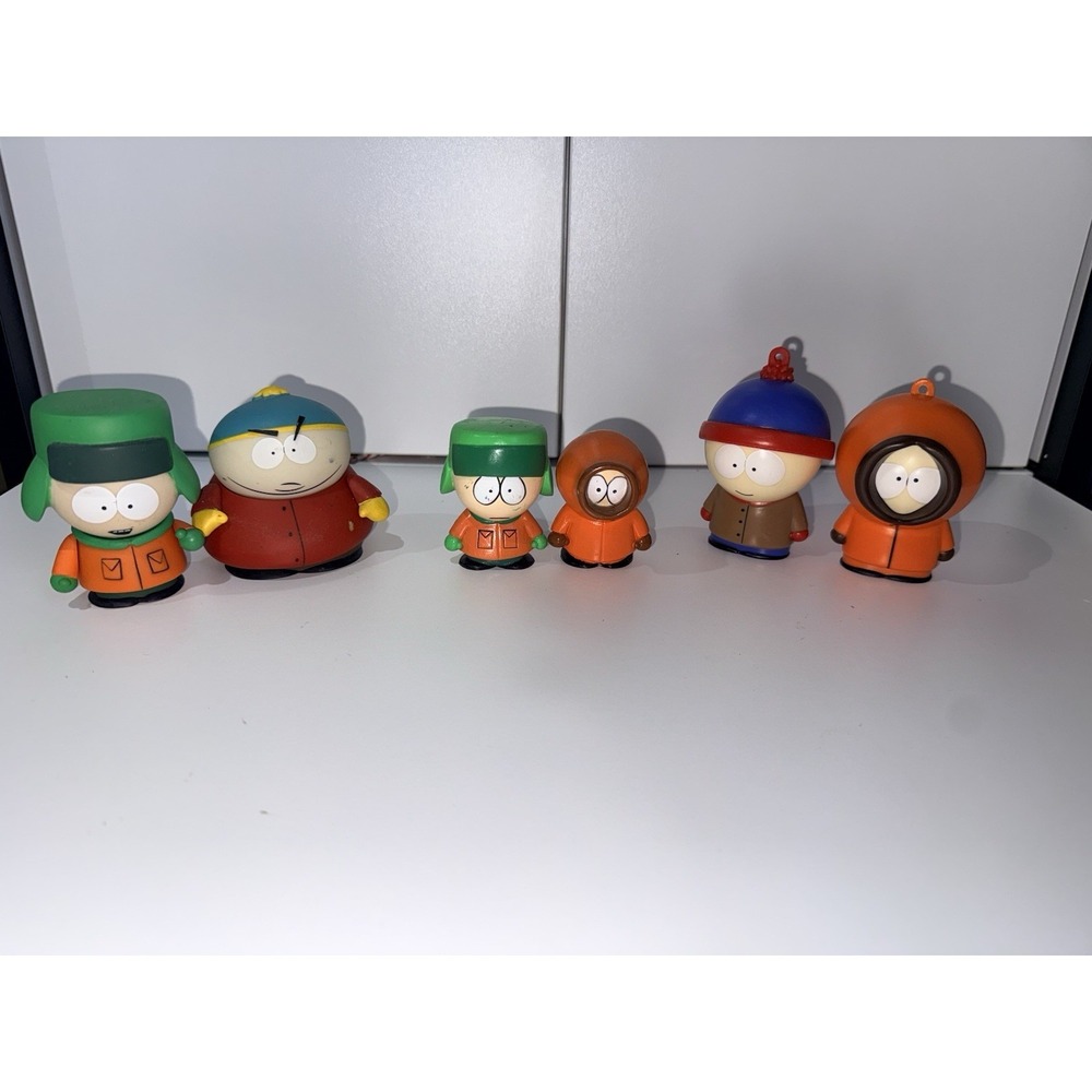 SOUTH PARK 2 MEZCO - 2 FUN FOR ALL -‎ 2 UNMARKED 6 TOTAL Y